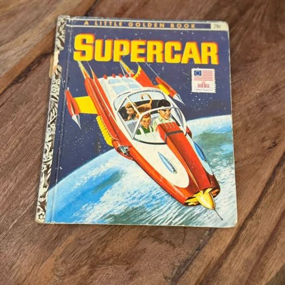 A Little Golden Book: Supercar